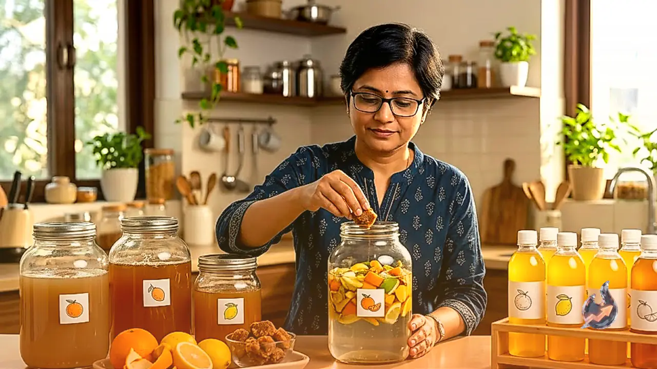 Turn Kitchen Waste into Natural Bio-Enzymes: How Faridabad Resident Suchita Sahu Makes Chemical-Free Cleaners at Home