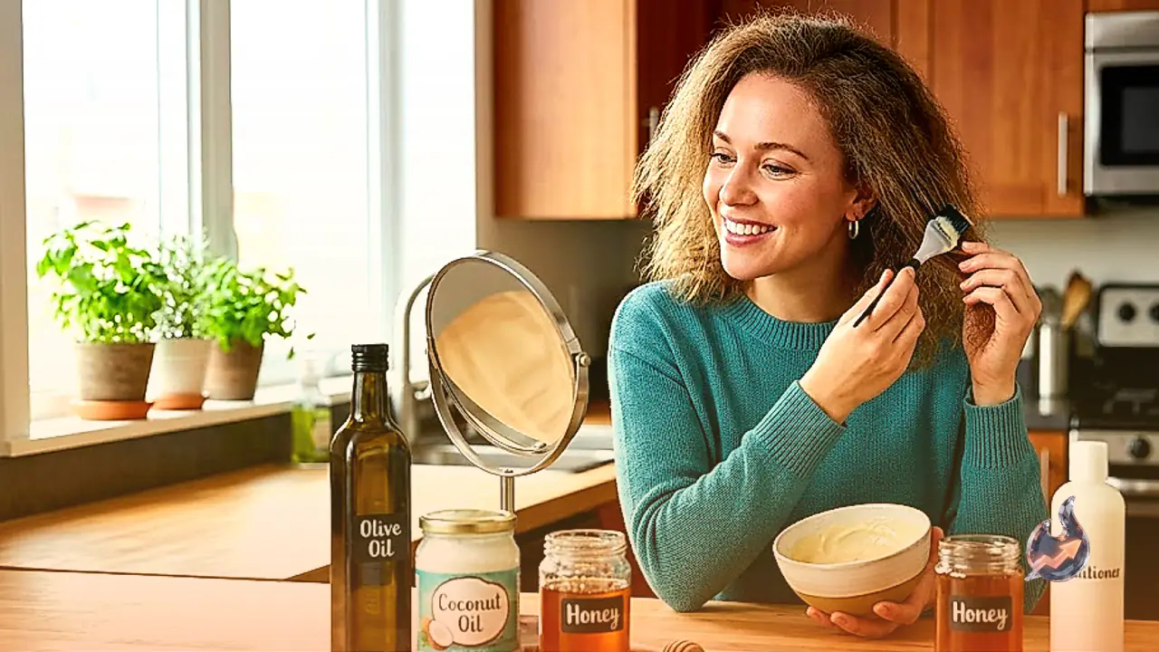 Restore Shine to Dry Damaged Hair with This Simple 4-Ingredient Kitchen Hair Mask Recipe