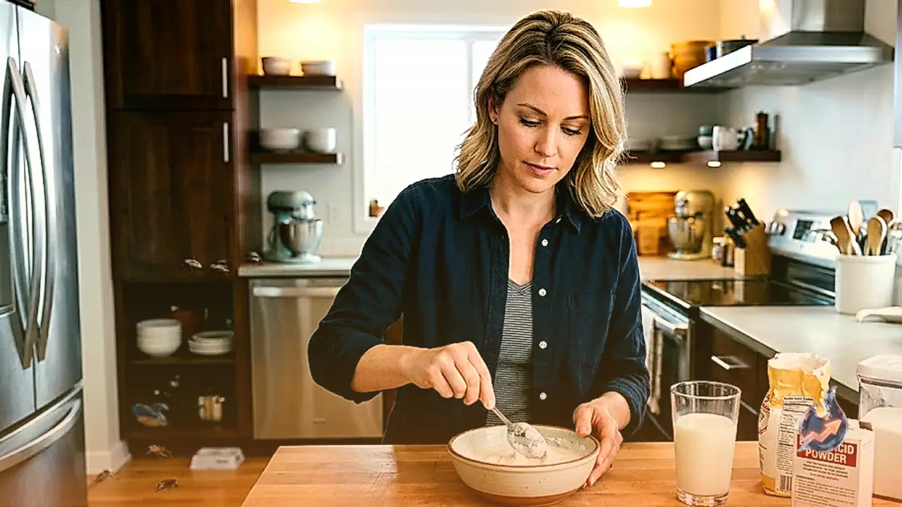How to Safely Use Boric Acid and Milk Baits to Remove Cockroaches From Your Kitchen