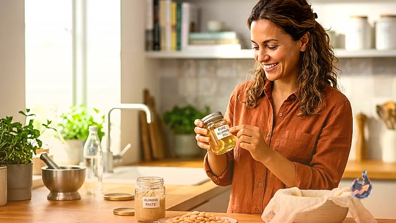 Extract Pure Almond Oil at Home for Radiant Skin and Stronger Hair Using Two Simple Kitchen Methods