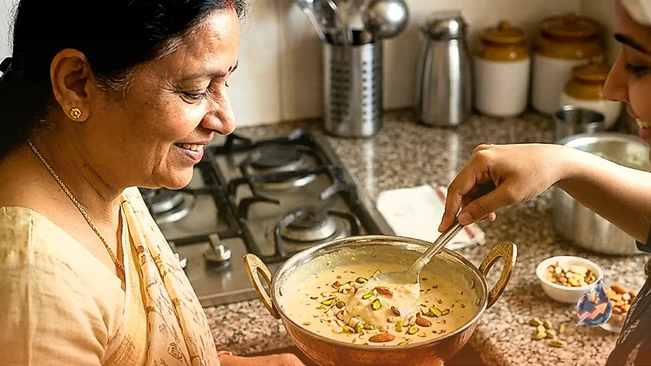 Craving something sweet at night? Try this restaurant style thick basundi trick