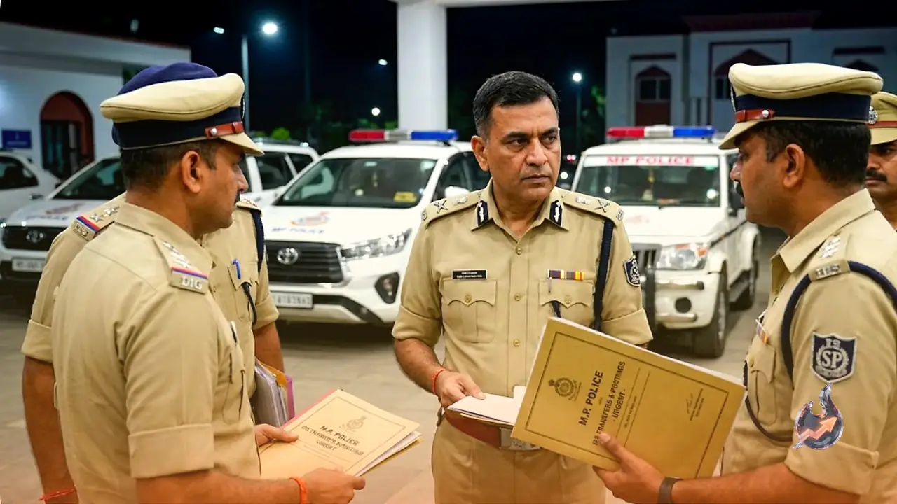 Madhya Pradesh reshuffles top police brass overnight, transfers nine IPS officers in one stroke