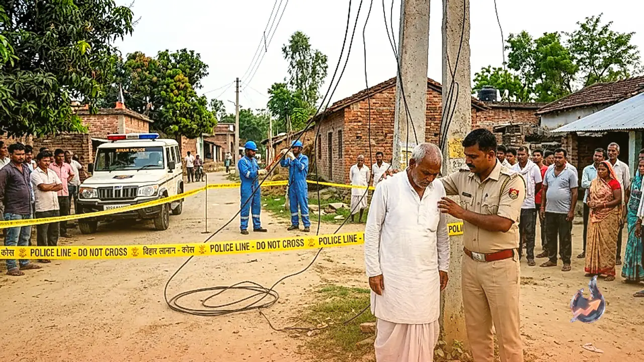 Tragedy in Ratanpur Village as 11kV High-Tension Wire Snaps, Electrocuting Police Constable and Railway Staff