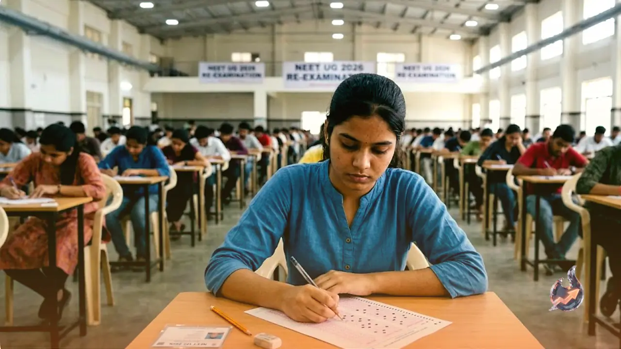 NEET UG 2026 Re-Exam Underway: Over 22 Lakh Students Compete as 36 Fight for Every Government MBBS Seat
