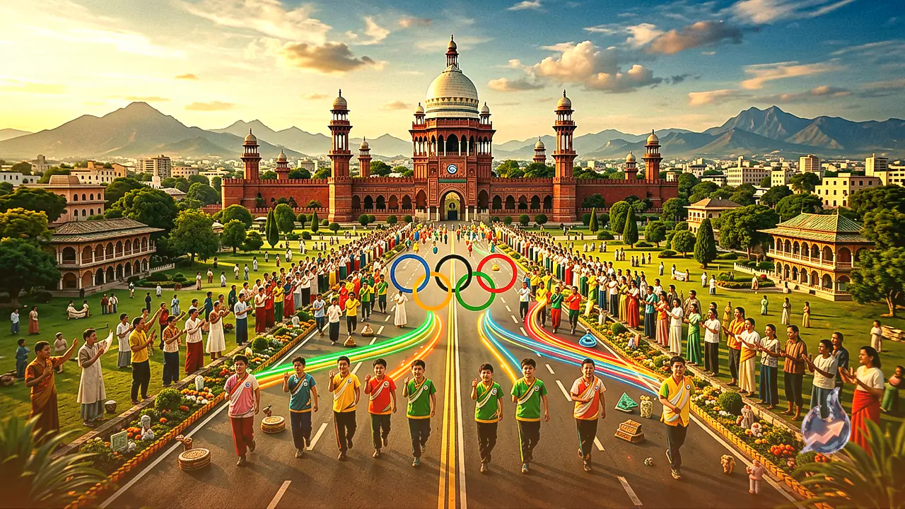 Nationwide Talent Hunt Announced for Kids Aged 5 to 15 as India Targets 2036 Olympics Participation