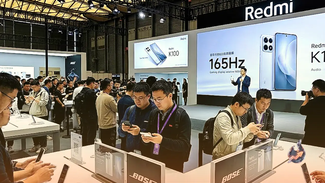 Redmi K100 Launching October 27 with Bose Audio and 165Hz Gaming Display