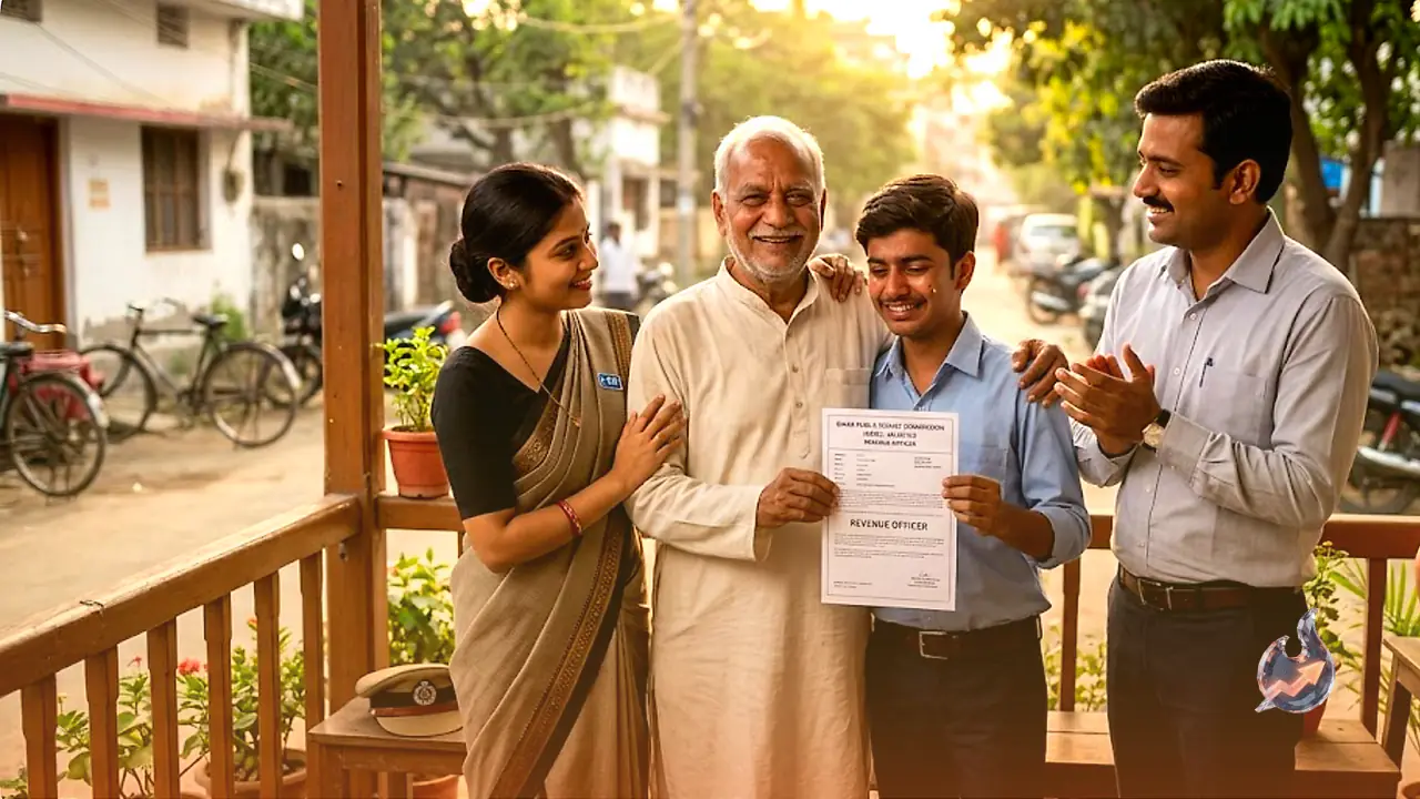 A retired railway worker's three children all reached top jobs, and his youngest son just cracked the BPSC