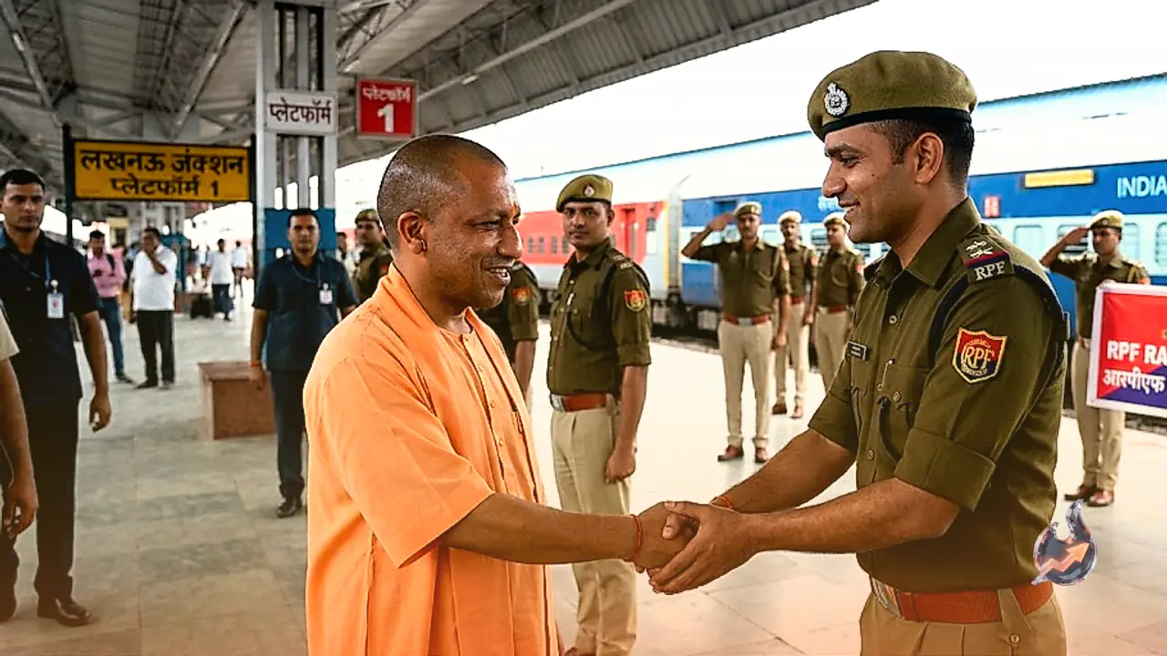 Yogi Adityanath Greets Railway Protection Force Personnel on Raising Day, Commends Their Dedication
