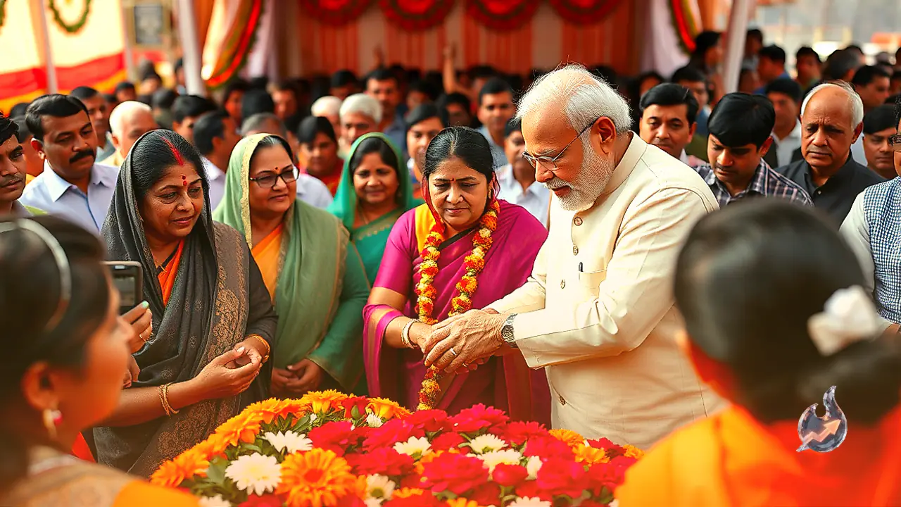 Remembering Rajmata Vijaya Raje Scindia: Narendra Modi Pays Tribute on Her Birth Anniversary