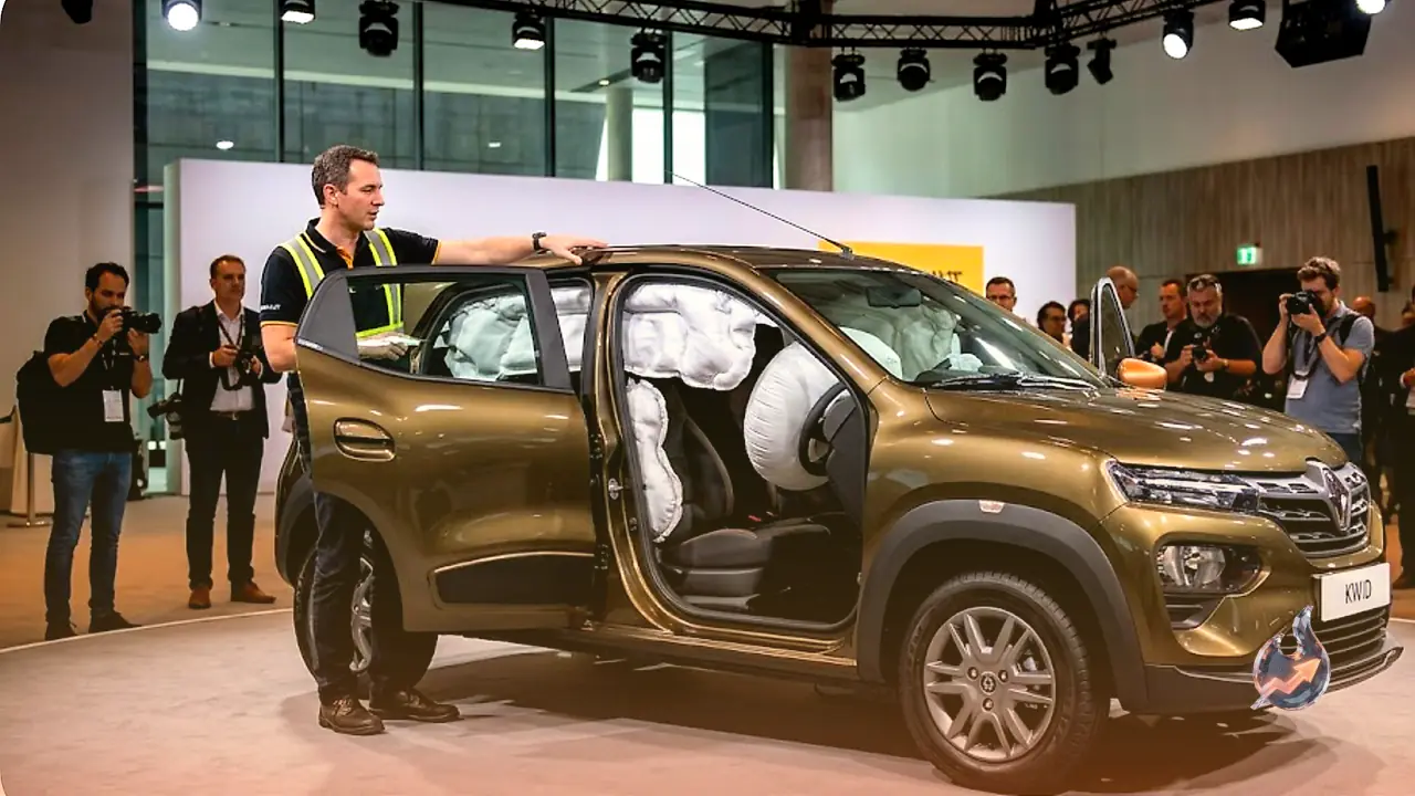 Renault's Updated Kwid Now Packs Six Airbags to Challenge the Alto and Tiago