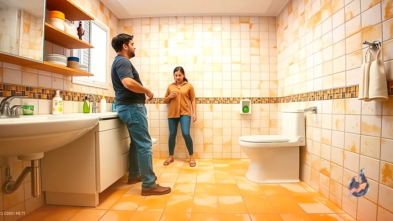 Restore Stained Bathroom Tiles With Everyday Kitchen Ingredients Instead of Costly Cleaners