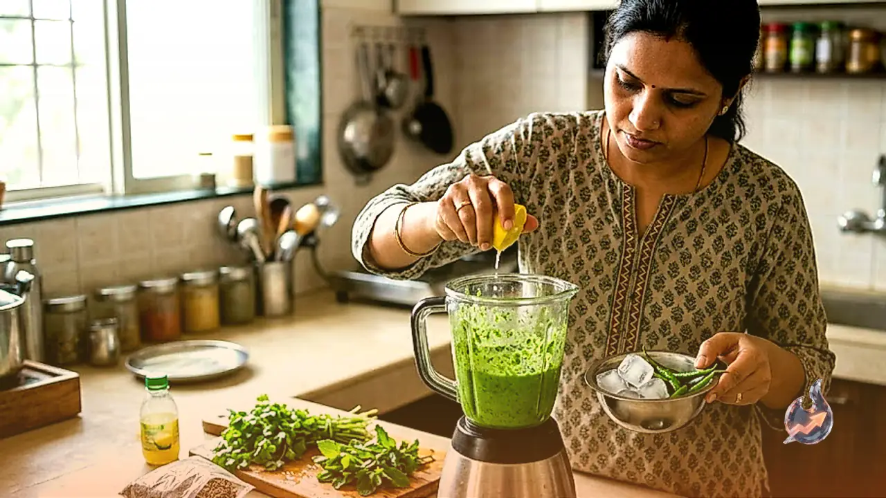 Secret Technique to Make Restaurant Style Green Chutney at Home That Stays Fresh for Days