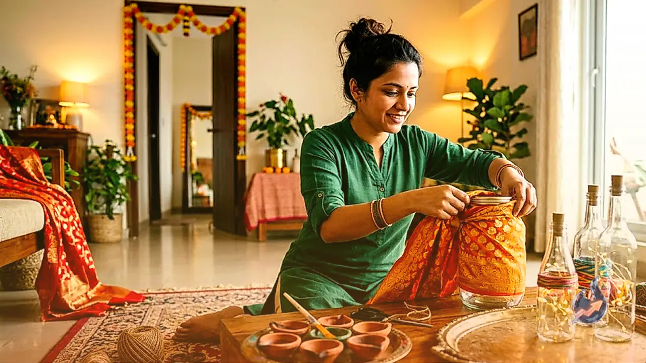 Revamp Your Home for the Festive Season Without Spending on New Decor Using Clever Household Upcycling Hacks