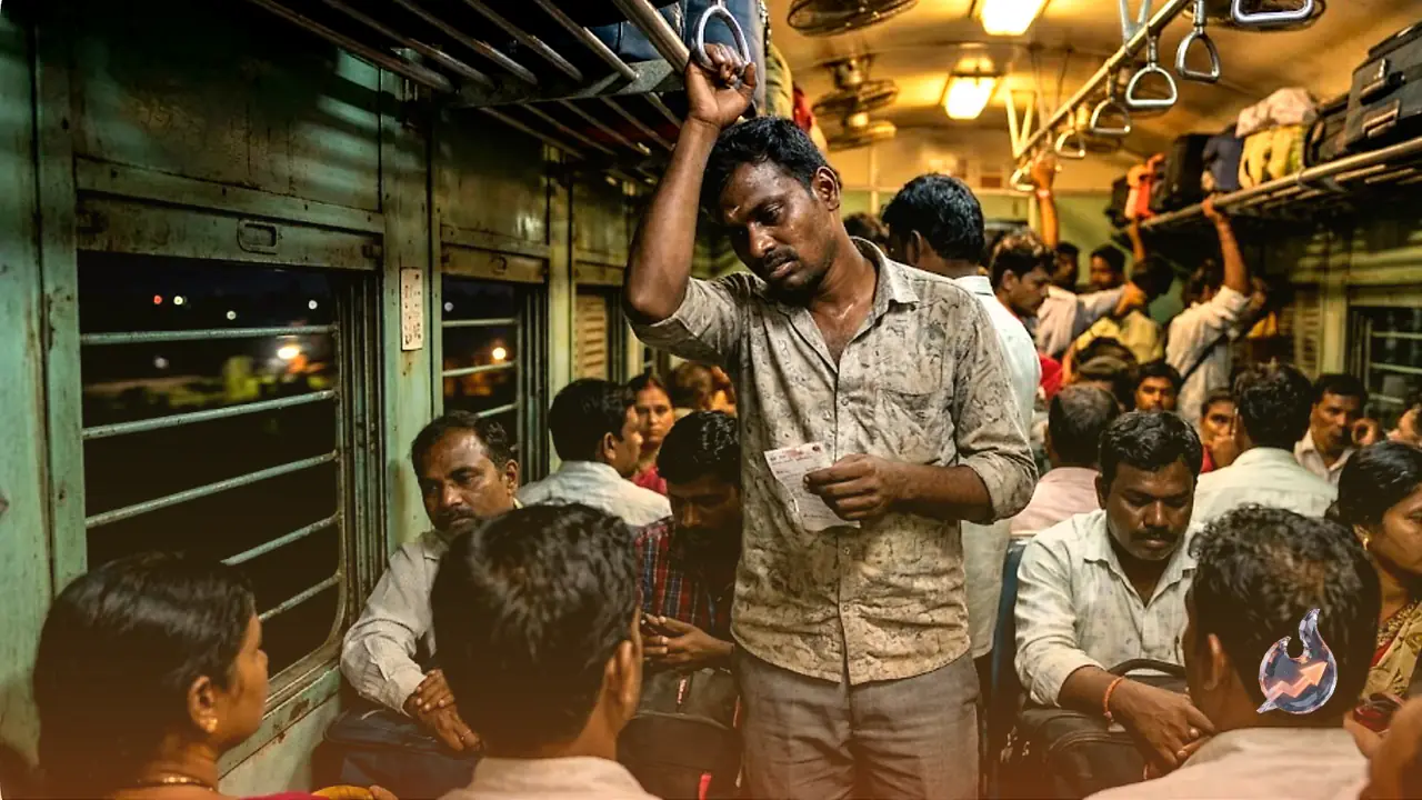 Passenger Forced to Stand All Night Despite Confirmed Ticket, Railway Fined 50,000