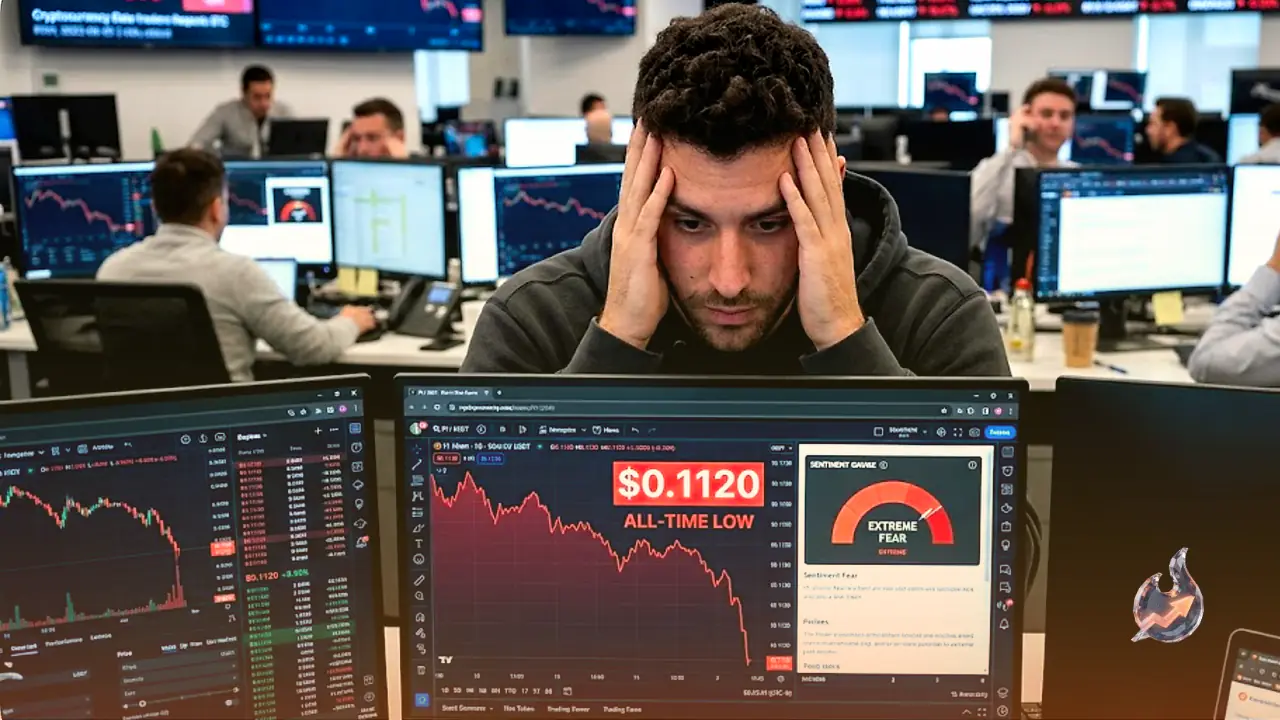 Sinking To An All-Time Bottom, PI Token Buckles As Crypto Traders Flee Risk
