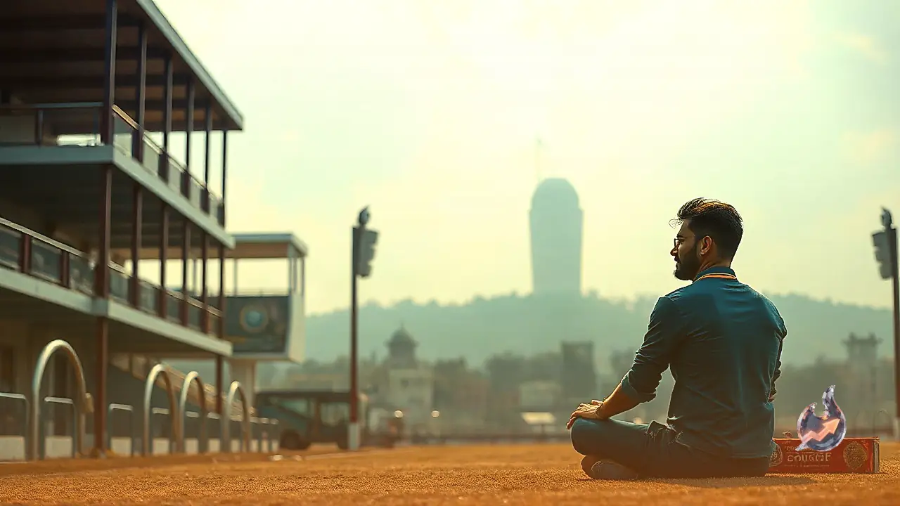 Centurion Abhishek Sharma Explains Calm Pitch Meditation Celebration
