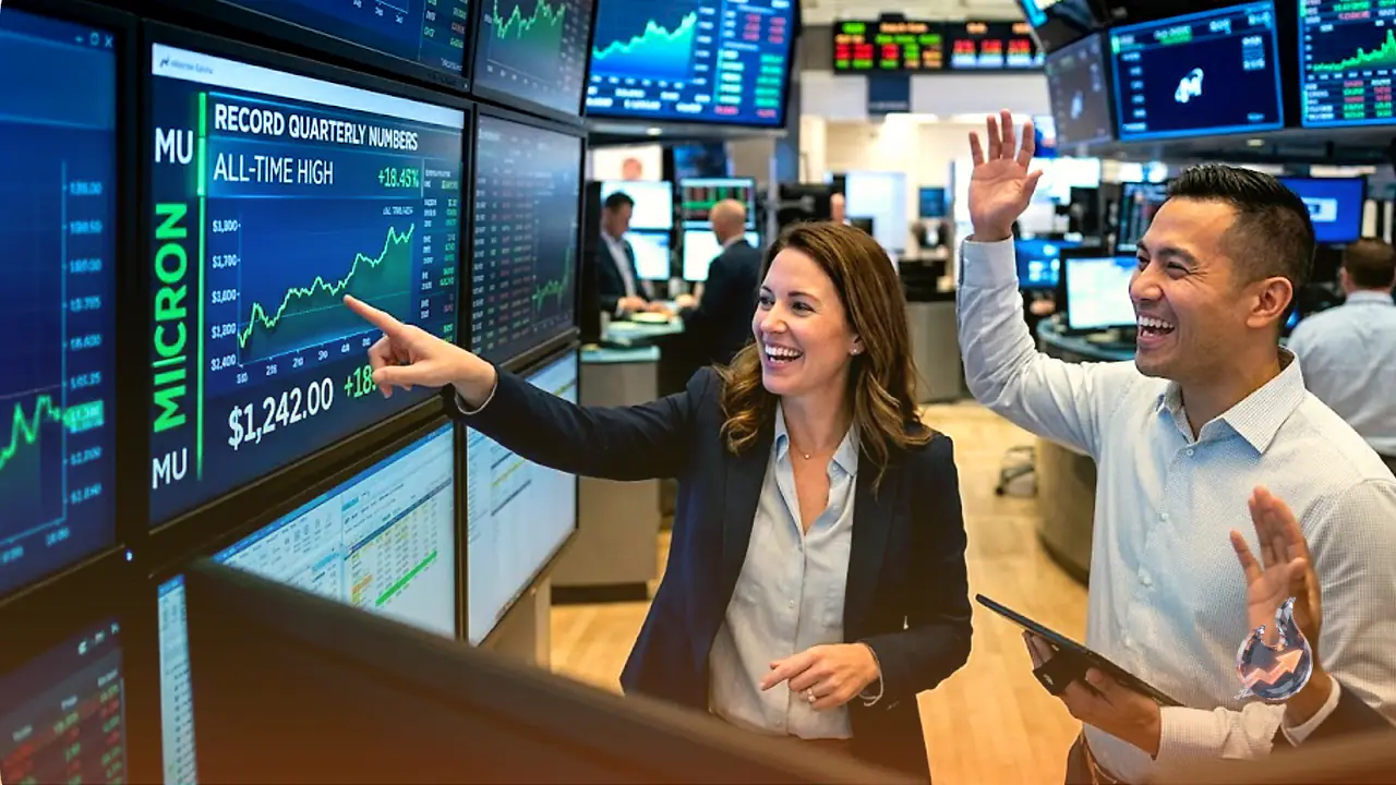 Record Quarterly Numbers Send Micron to an All-Time High of $1,242 After the Bell