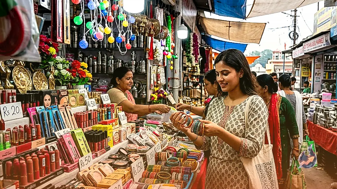 ऋषिकेश के त्रिवेणी घाट के पास इस किफायती बाजार में मिलता है बेहद सस्ता सामान