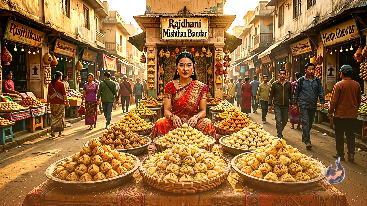 Rajasthani Ghevar in Rishikesh: Sawan Season Brings Three Special Varieties to Main Market