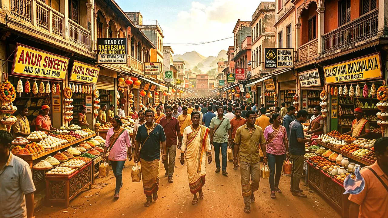 ऋषिकेश में रक्षाबंधन की धूम: तिलक रोड से त्रिवेणी घाट तक, इन चार मशहूर दुकानों पर उमड़ रही है भीड़