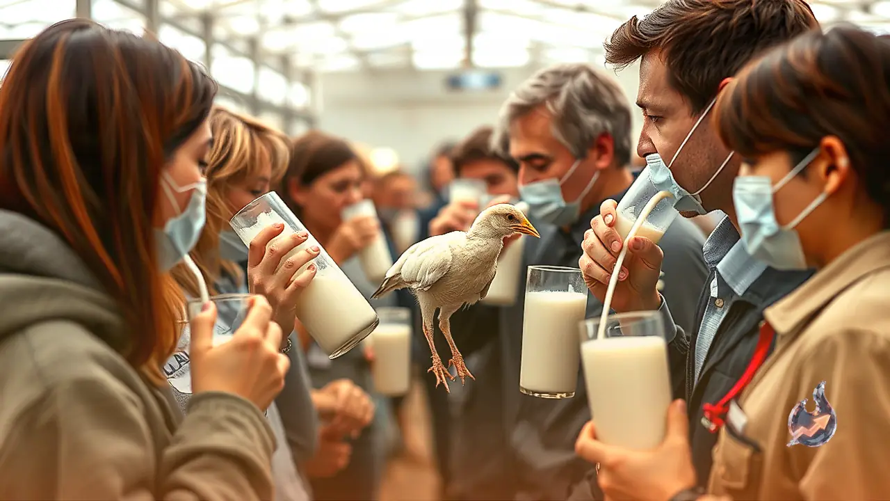 बर्ड फ्लू का बढ़ता खतरा, क्या कच्चा दूध पीने से फैल सकता है H5N1 वायरस?