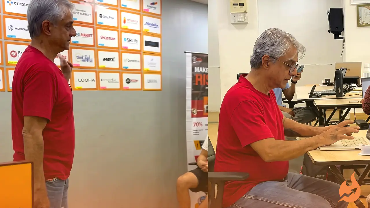 He Refused to Sit Idle After Retirement — So at 64 He Became an Intern, and This Mumbai Startup's Video Is Winning Hearts