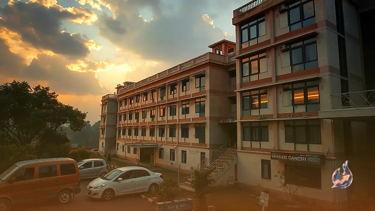 रीवा के संजय गांधी अस्पताल में सनसनी, गुटखा लेने निकले युवक ने चौथी मंजिल से लगाई छलांग
