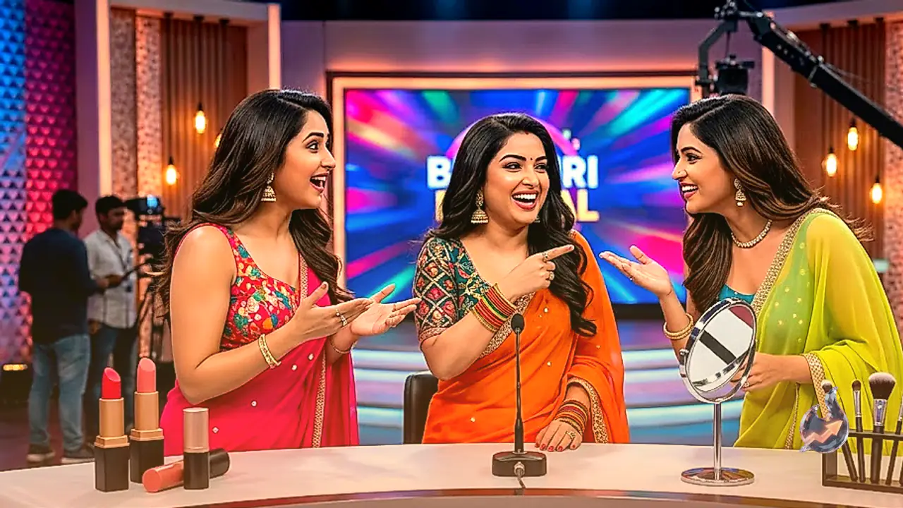 Cosmetic Surgery Debate Sparks Chaos on Unscripted Show as Bhojpuri Stars Mock Bollywood Trends