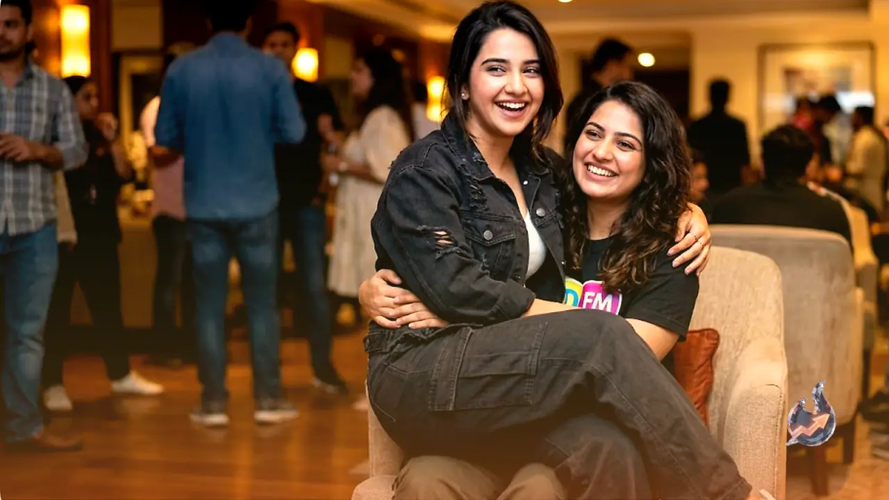 Roshni Walia trolled for sitting in RJ Mahvash's lap, netizens call her 'another Urfi Javed'