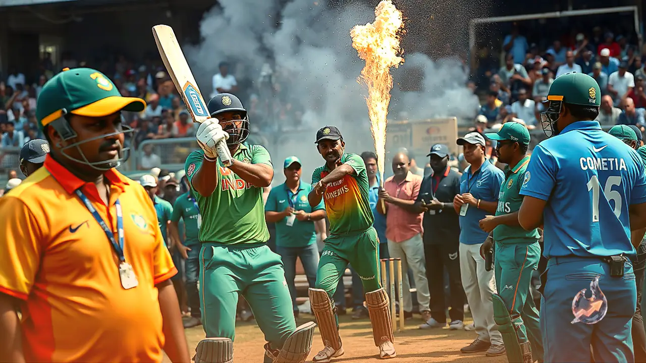 Robin Uthappa Blasts 77 as India Champions Post 196 Against South Africa