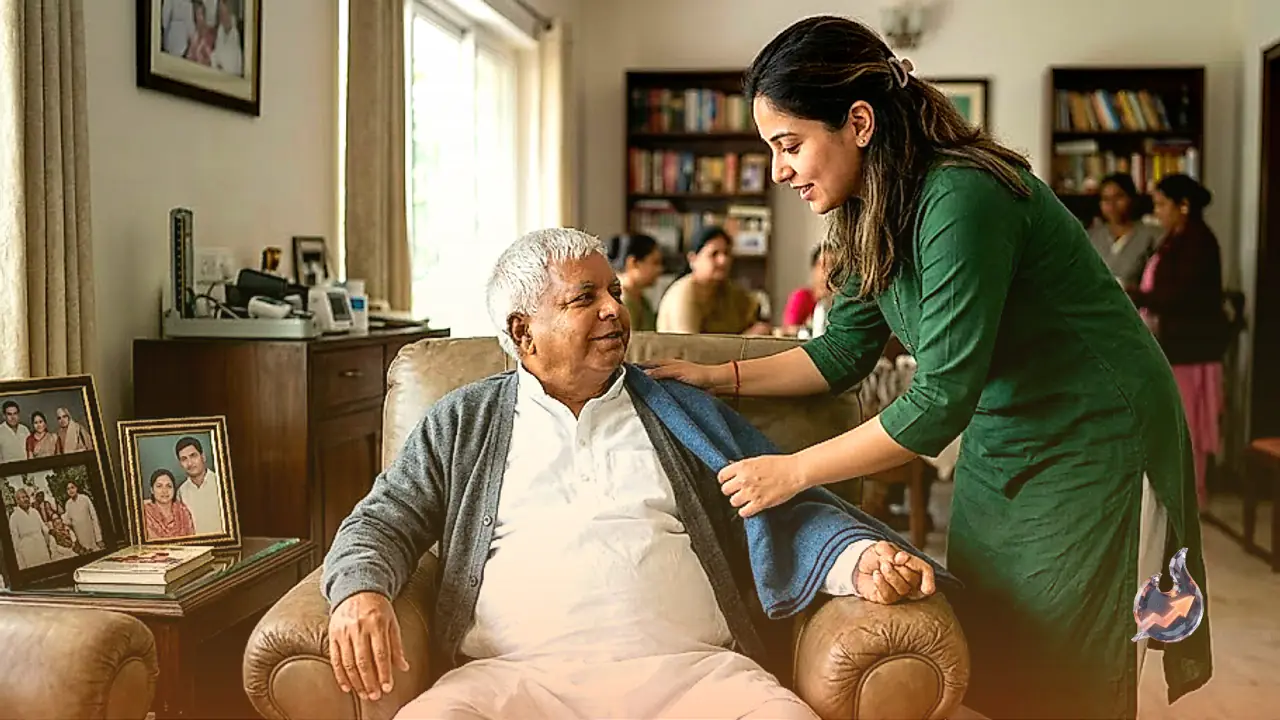 Rohini Acharya Rebuts Rumours of Taking Over RJD Helm, Prioritises Caring for Father Lalu Prasad Yadav