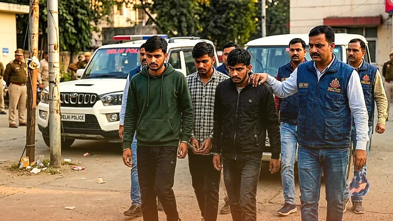 Delhi Police Action: Three Lawrence Bishnoi Gang Shooters Apprehended in Rohini