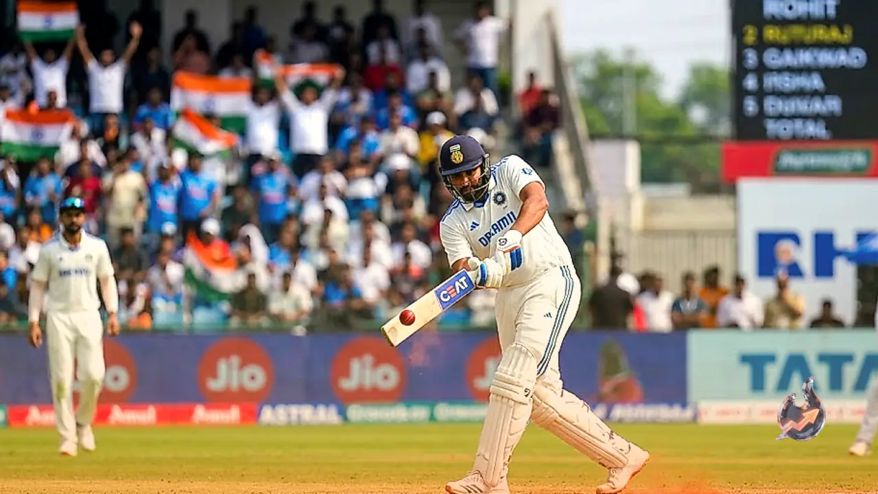 Rohit Sharma Showcases Vintage Touch in Mullanpur, Answering Doubters at 39