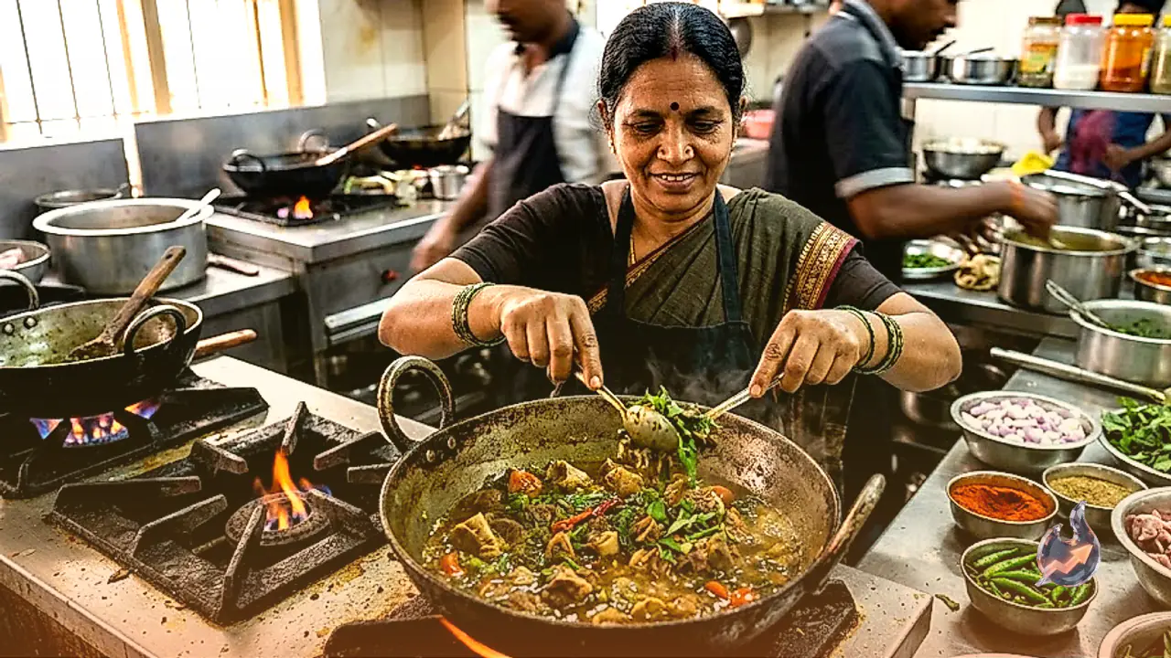 Bored of Regular Mutton Curry? Try Andhra Style Gongura Mamsam