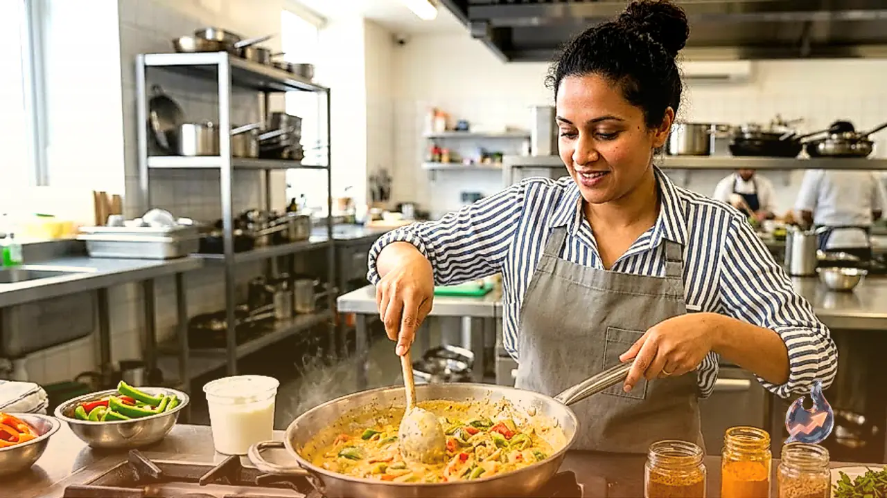 Add a Fresh Flavor to Daily Meals with Quick and Creamy Curd Capsicum Curry