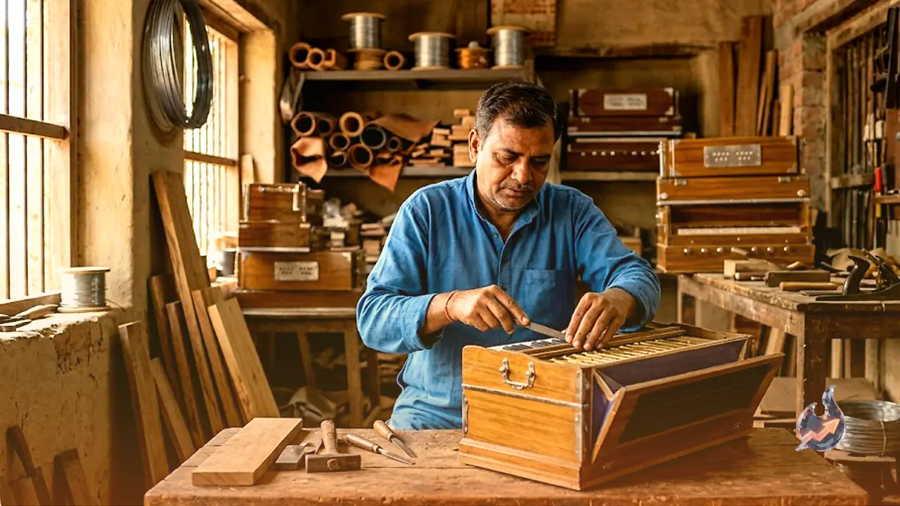 This Samastipur Craftsman Still Handcrafts Harmoniums the Old Way, and Orders Come In From as Far as Delhi