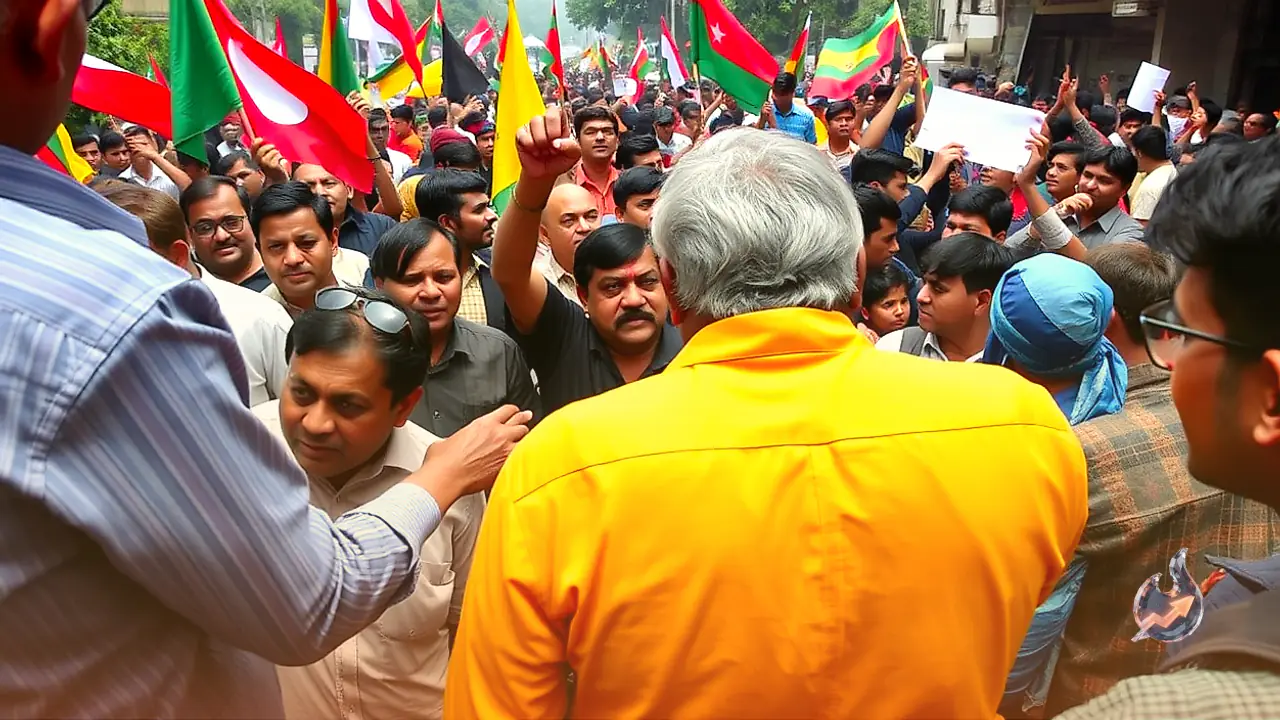 Row Erupts Over Delhi Protests Compared to Dhaka Coup as Regime Change Remarks Trigger Fierce Political Backlash