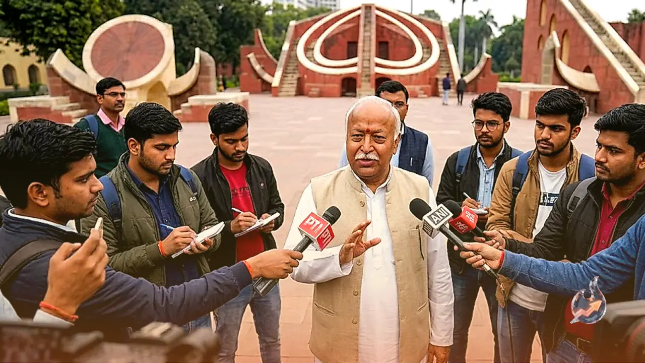 RSS Chief Mohan Bhagwat Defines Gen Z Agitations As Unheard Voices Rather Than Anti National Rebellion