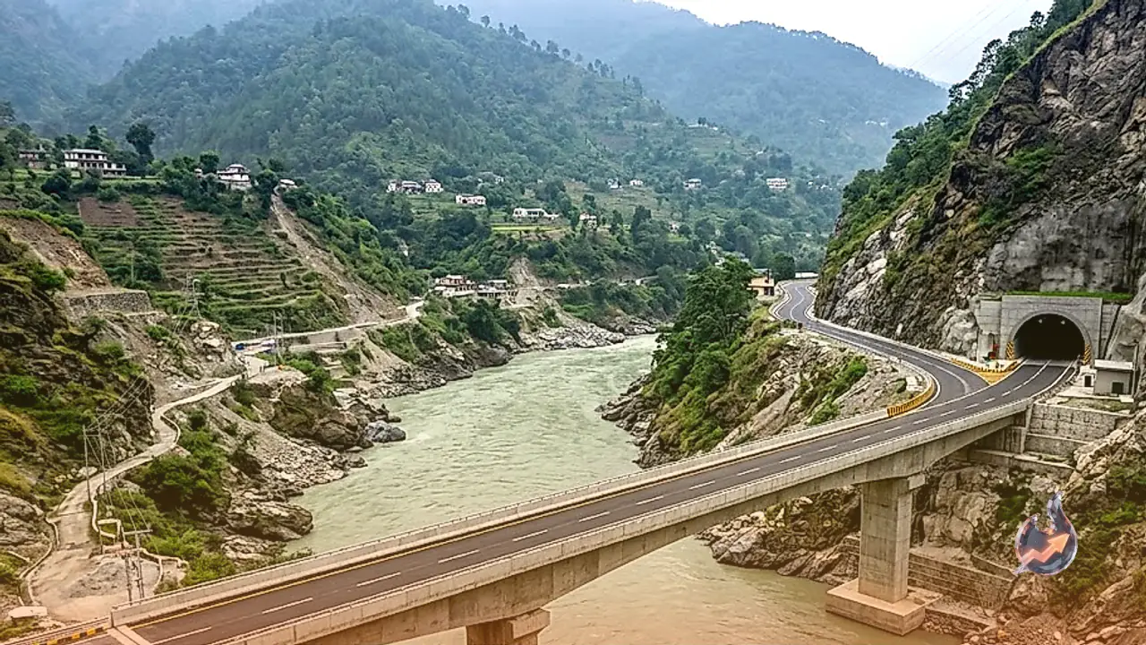रुद्रप्रयाग बाईपास परियोजना से चारधाम यात्रा होगी सुगम, अलकनंदा पर बना पुल और नई सुरंग