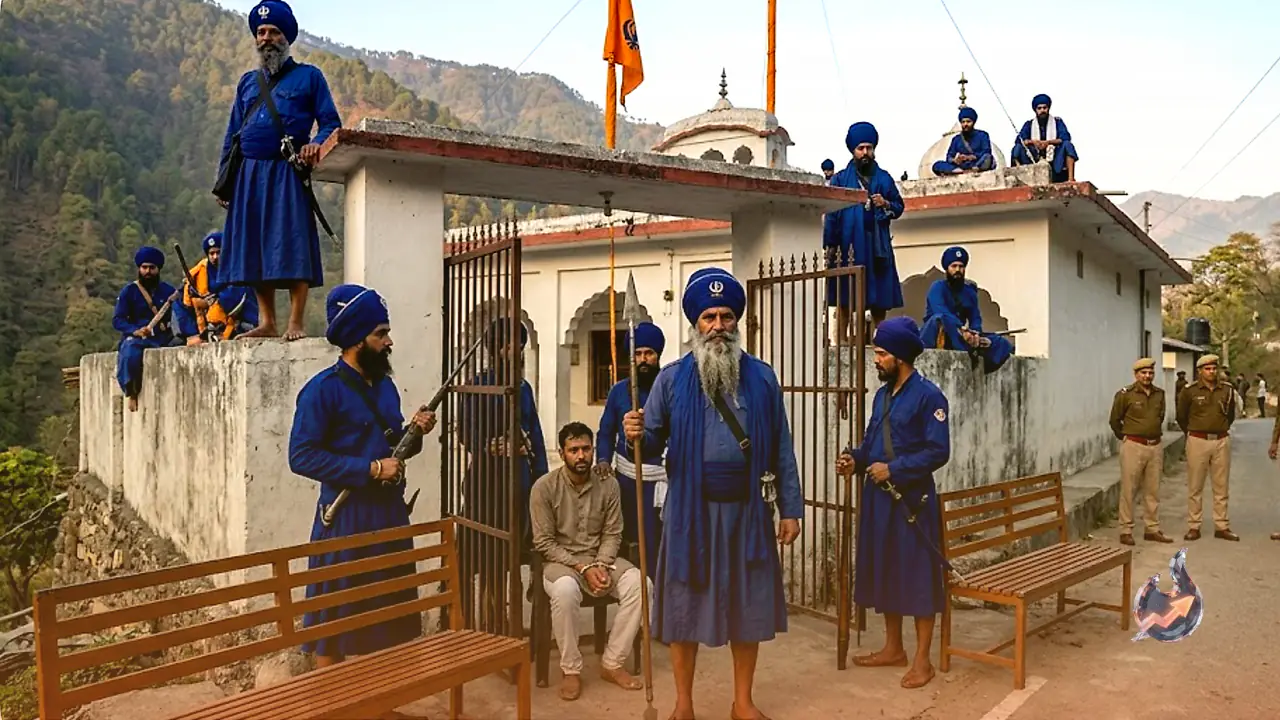 Tension Escalates in Rudraprayag as Nihang Group Seizes Gurudwara Over Karnaprayag Clashes
