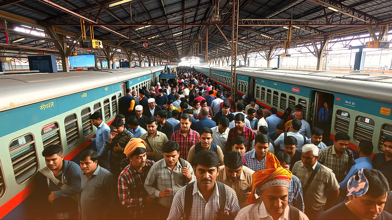 Rush-Hour Shift: New Delhi Station Changes Operating Platforms for 17 Key Trains