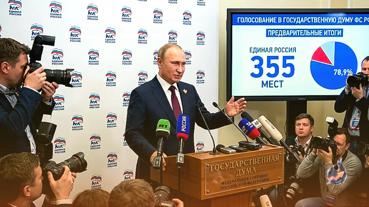 Vladimir Putin's Party Secures Historic 355 Seats in Russian Parliamentary Elections