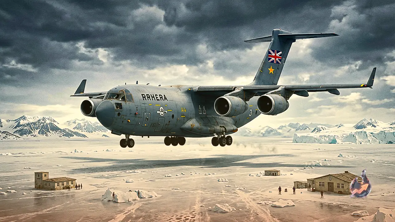 US Air Force C17 Aborts Antarctica Mission and Returns to Christchurch Following Russian Missile Warning