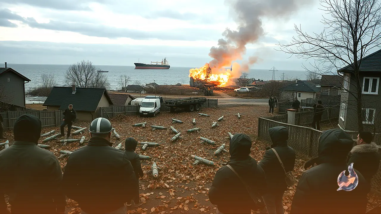 Russian Barrage of 70 Missiles Leaves 15 Dead Across Ukraine as Black Sea Oil Tanker Burns