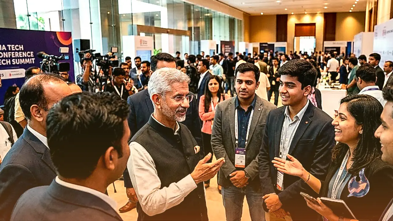 S Jaishankar Praises Young Indian Tech Founders at Raisina Middle East for Bold Vision