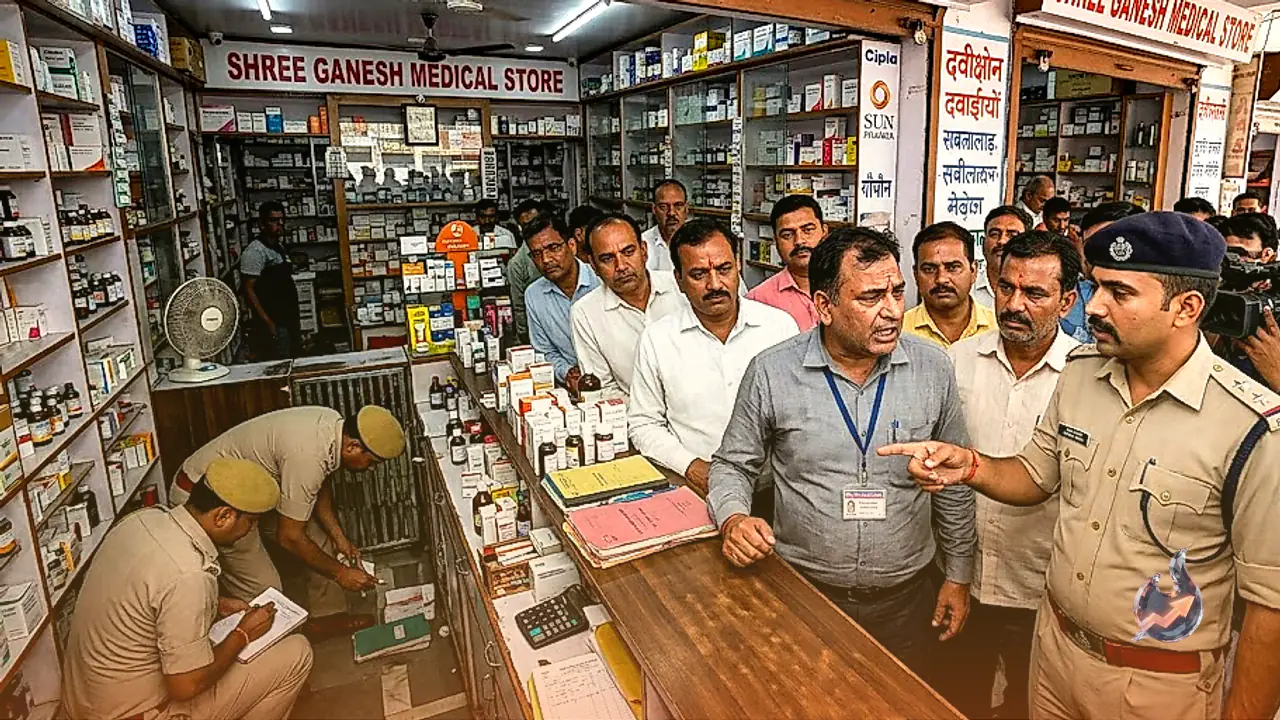 सबलगढ़ में मुनीम का ₹2.5 लाख से भरा बैग चोरी, दवा विक्रेताओं ने दिया 24 घंटे का अल्टीमेटम