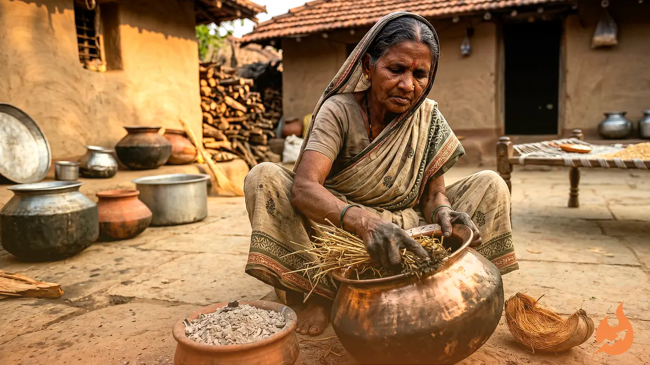 साबुन-डिटर्जेंट के बिना कैसे चमकाए जाते थे काले पड़े बर्तन? गांव की रसोई का देसी फॉर्मूला जान लीजिए