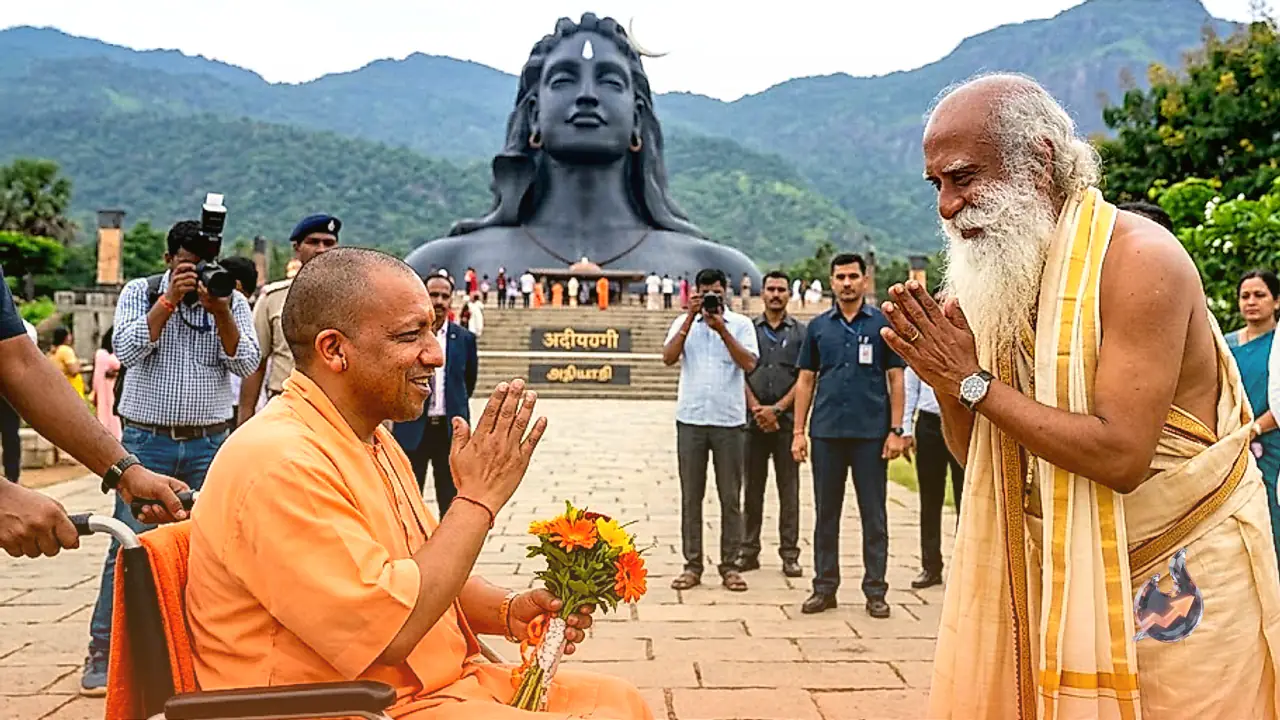 Yogi Adityanath Greets Sadhguru on Birthday, Praises Dedication to Nature Conservation and Spiritual Awakening