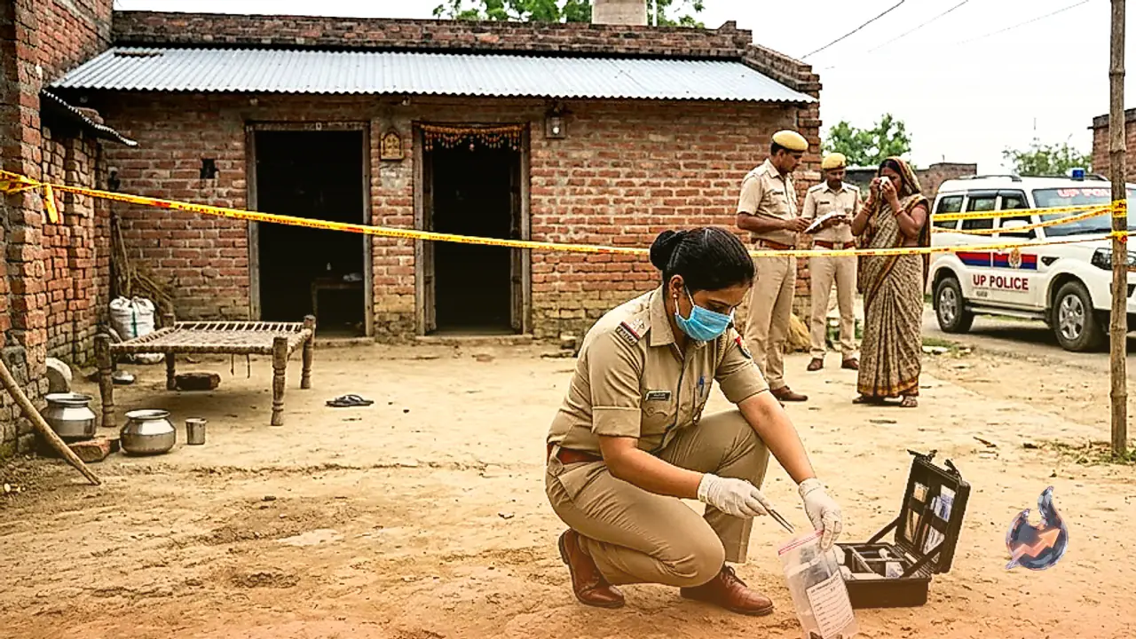 साढ़ क्षेत्र के मंझावन में बुजुर्ग दंपत्ति पर धारदार हथियार से खूनी हमला, पति की मौत के बाद बाइक लूटकर भागे बदमाश