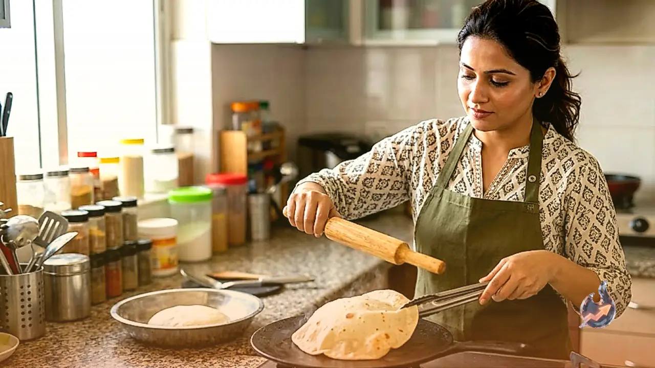 Make Soft Roomali Roti on a Regular Griddle with Easy Dough Kneading Techniques
